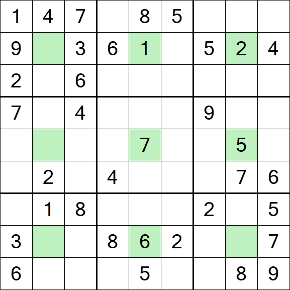 Center Dot Sudoku - Moyen