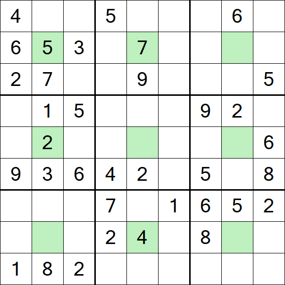 Center Dot Sudoku - Moyen