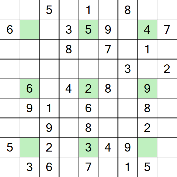 Center Dot Sudoku - Moyen