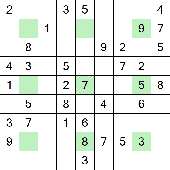 Center Dot Sudoku - Medium