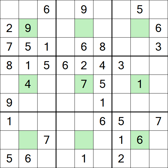 Center Dot Sudoku - Medium