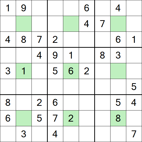 Center Dot Sudoku - Medium