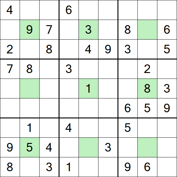 Center Dot Sudoku - Medium