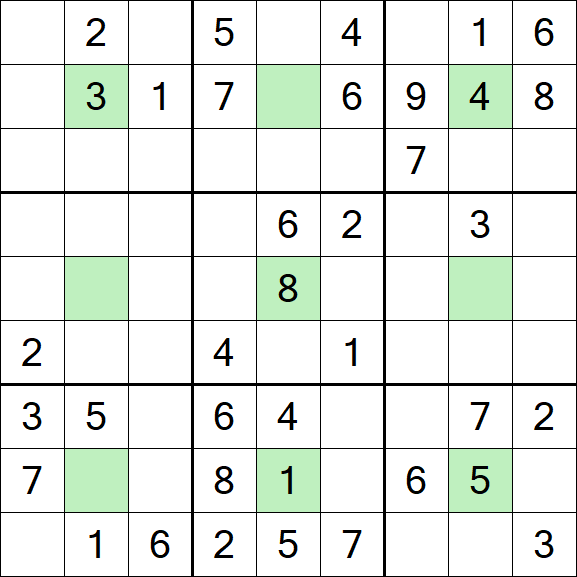 Center Dot Sudoku - Medium