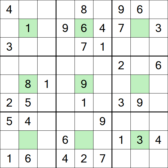 Center Dot Sudoku - Medium