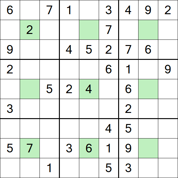 Center Dot Sudoku - Médio