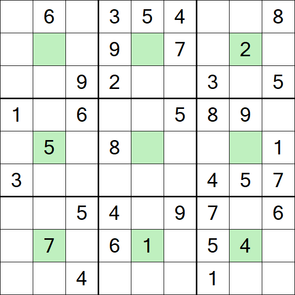 Center Dot Sudoku - Medium