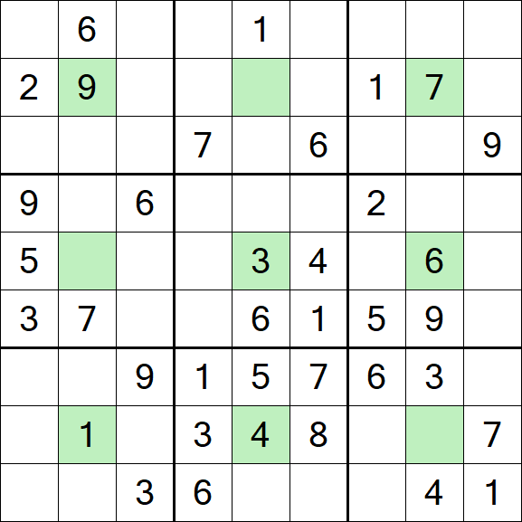 Center Dot Sudoku - Medium
