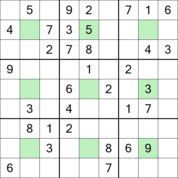 Center Dot Sudoku - Moyen