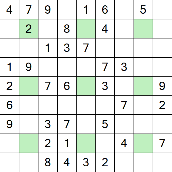 Center Dot Sudoku - Moyen