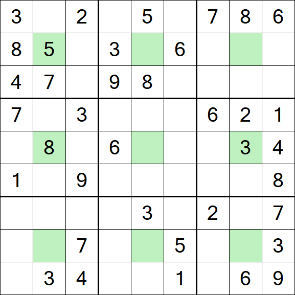 Center Dot Sudoku - Moyen