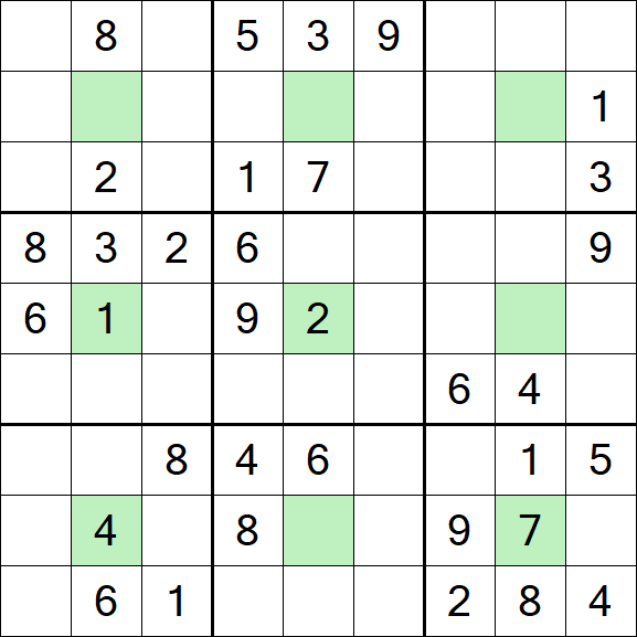 Center Dot Sudoku - Moyen
