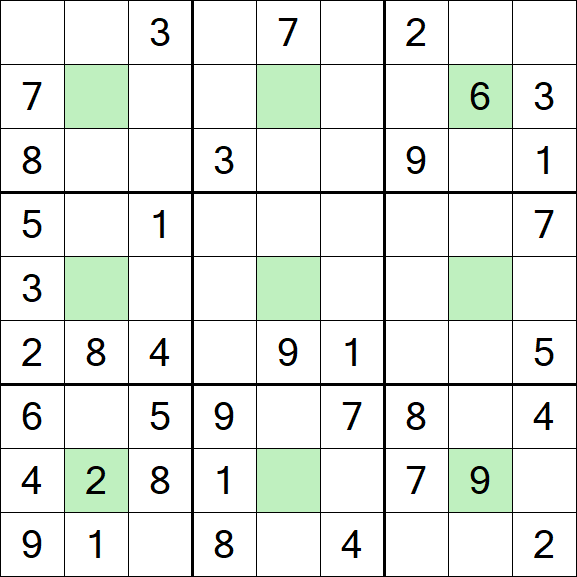 Center Dot Sudoku - Moyen