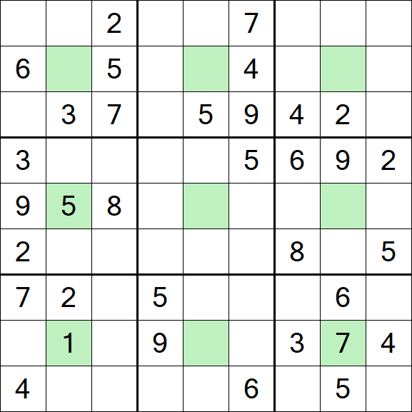 Center Dot Sudoku - Moyen
