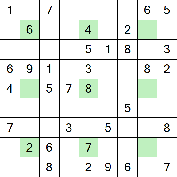 Center Dot Sudoku - Medium