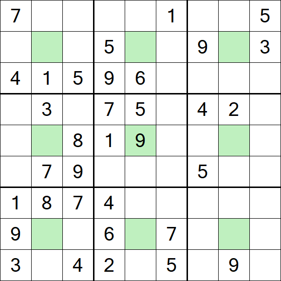Center Dot Sudoku - Medium