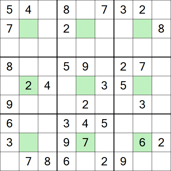 Center Dot Sudoku - Medium