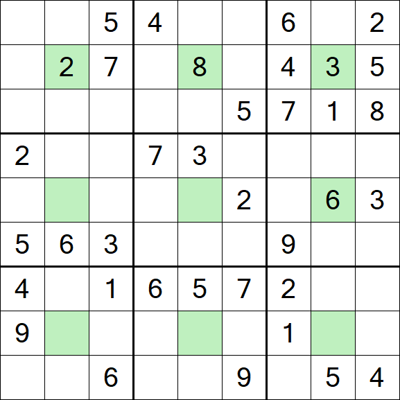 Center Dot Sudoku - Medium
