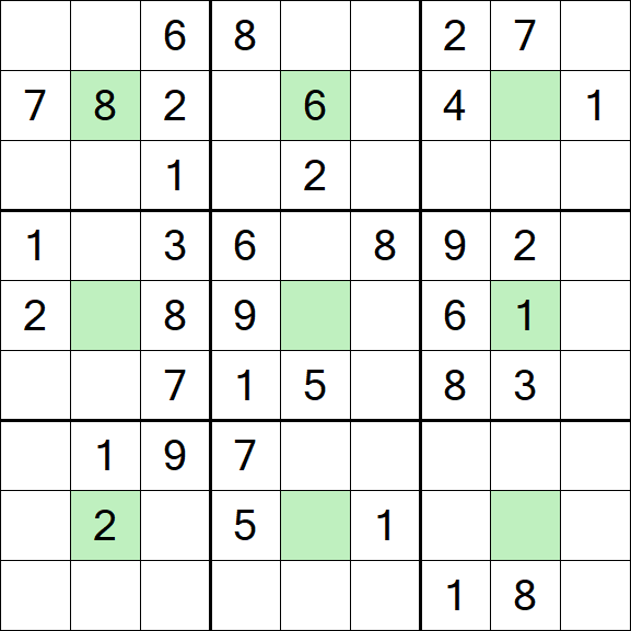 Center Dot Sudoku - Medium
