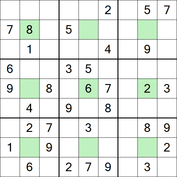 Center Dot Sudoku - Medium