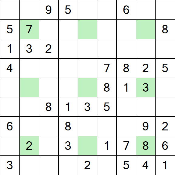 Center Dot Sudoku - Medium