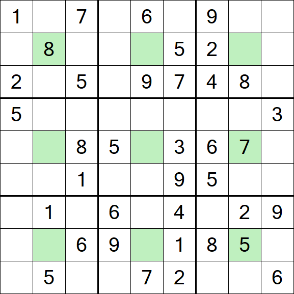 Center Dot Sudoku - Moyen