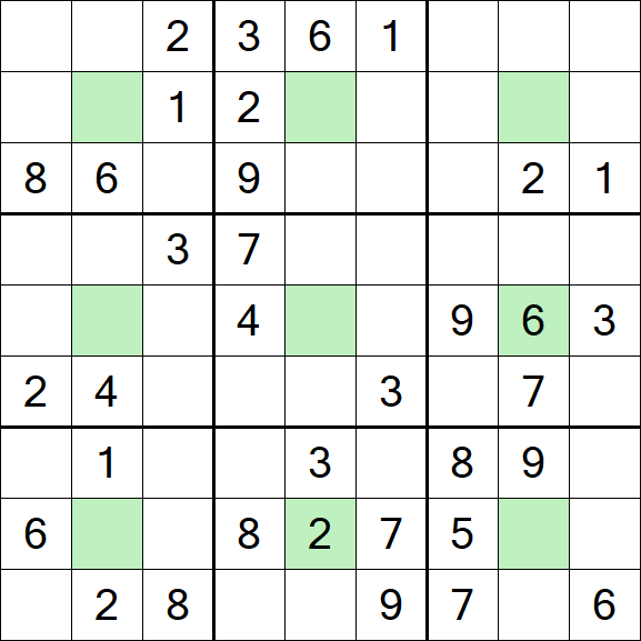 Center Dot Sudoku - Moyen