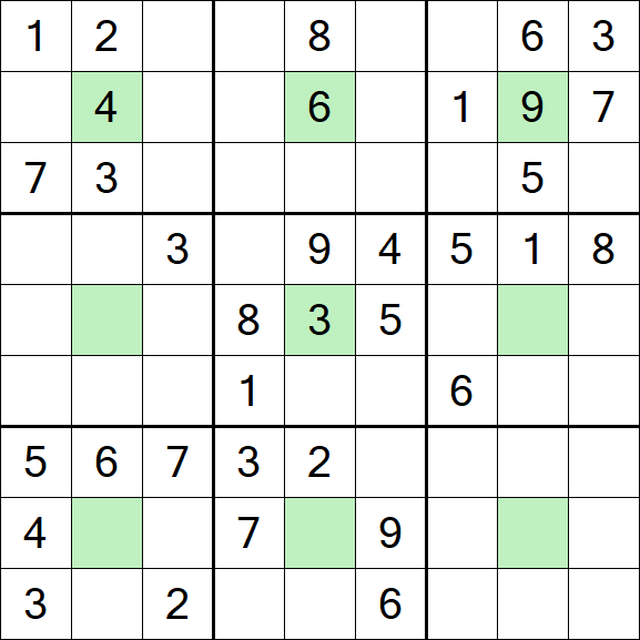 Center Dot Sudoku - Moyen
