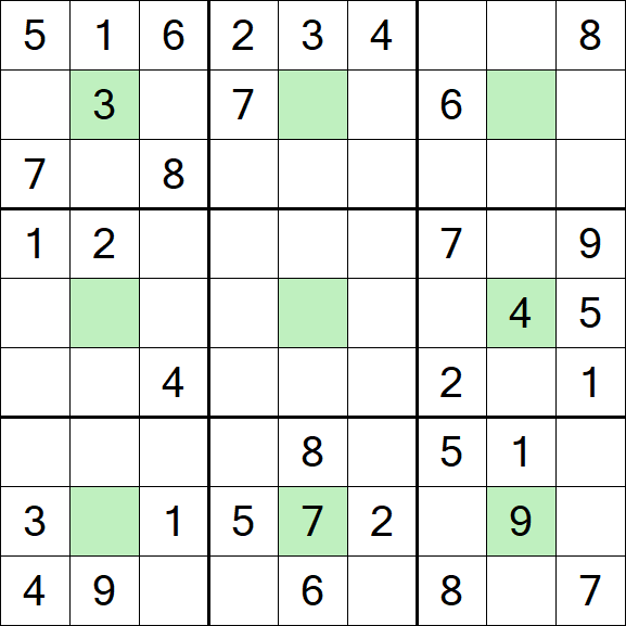 Center Dot Sudoku - Moyen