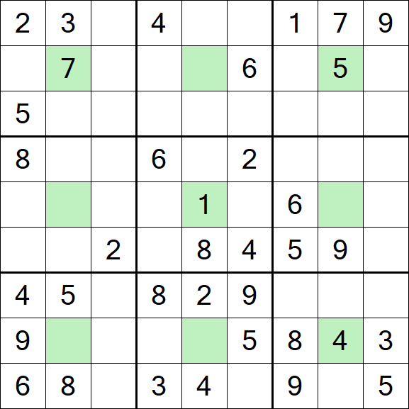 Center Dot Sudoku - Médio