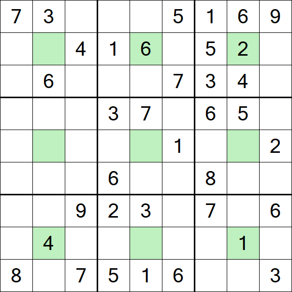 Center Dot Sudoku - Medium
