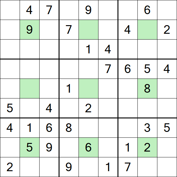 Center Dot Sudoku - Medium
