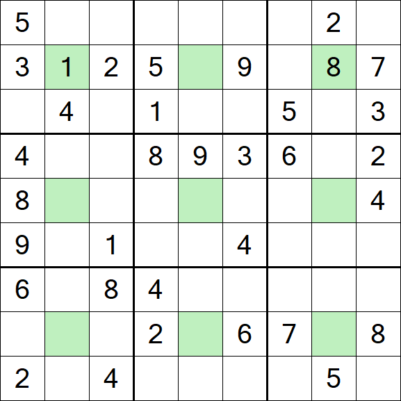 Center Dot Sudoku - Medium
