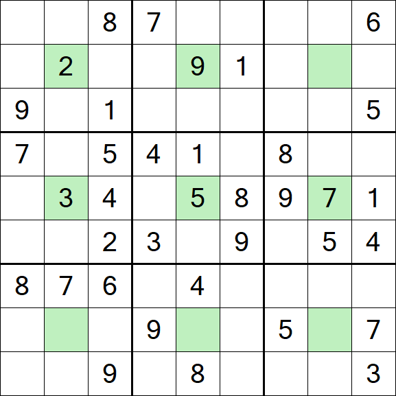 Center Dot Sudoku - Medium