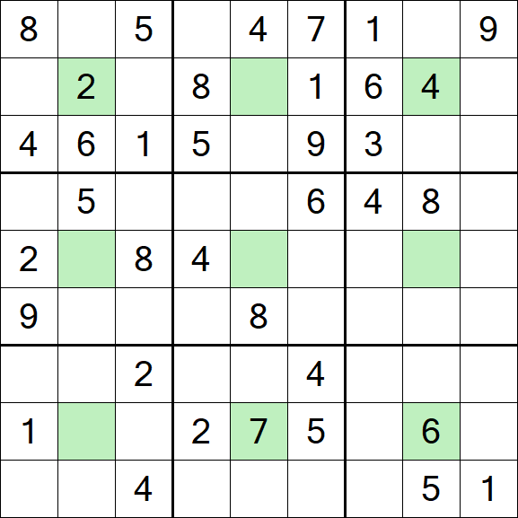 Center Dot Sudoku - Medium