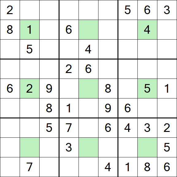 Center Dot Sudoku - Medium
