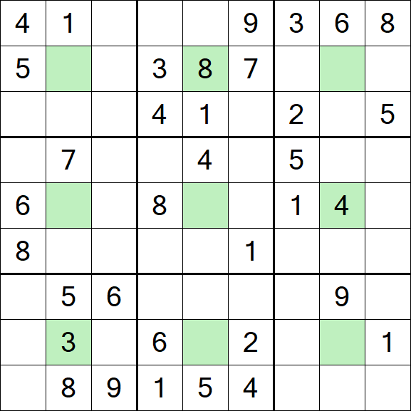 Center Dot Sudoku - Medium