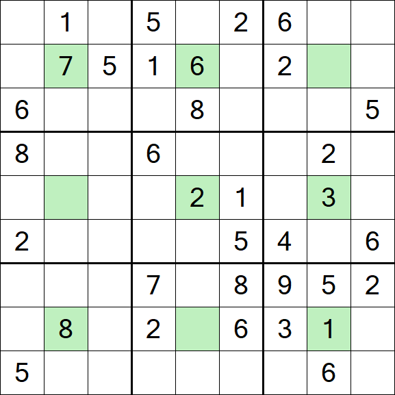 Center Dot Sudoku - Medium
