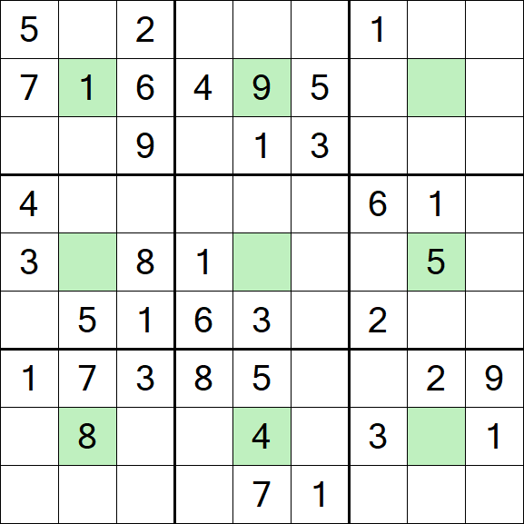 Center Dot Sudoku - Medium