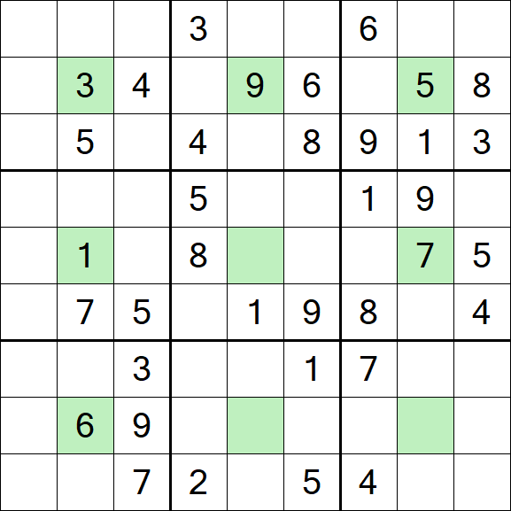 Center Dot Sudoku - Médio