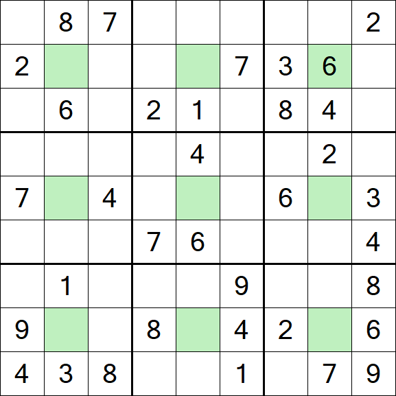Center Dot Sudoku - Médio