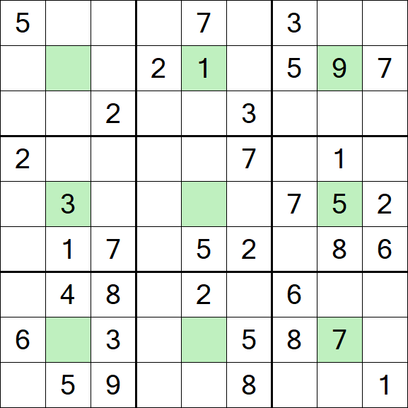Center Dot Sudoku - Médio
