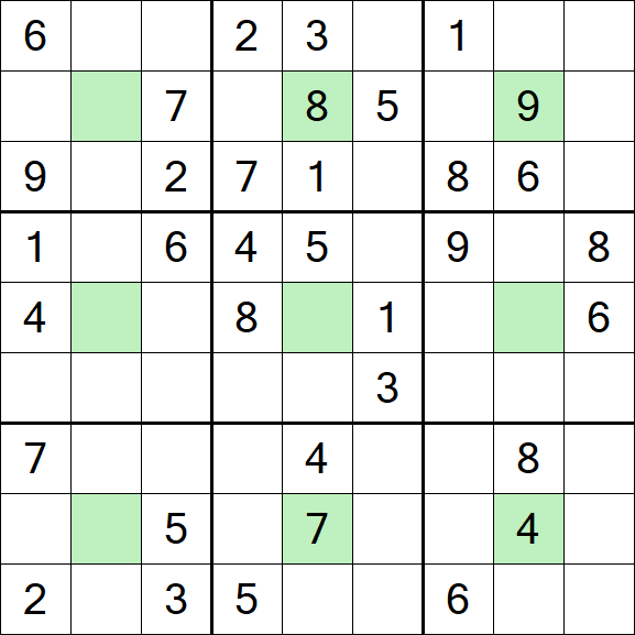 Center Dot Sudoku - Medio