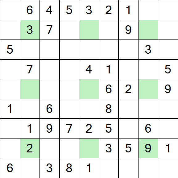 Center Dot Sudoku - Medio