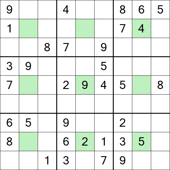 Center Dot Sudoku - Medio
