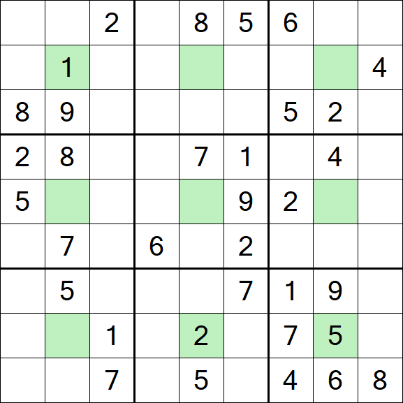 Center Dot Sudoku - Medio