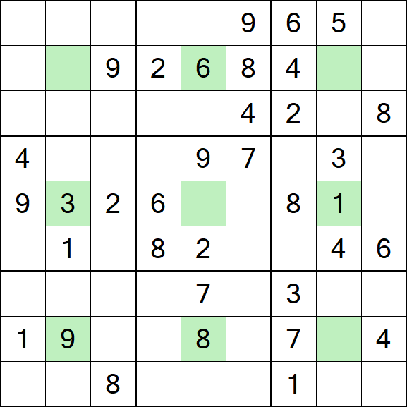 Center Dot Sudoku - Medio