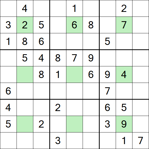 Center Dot Sudoku - Medio
