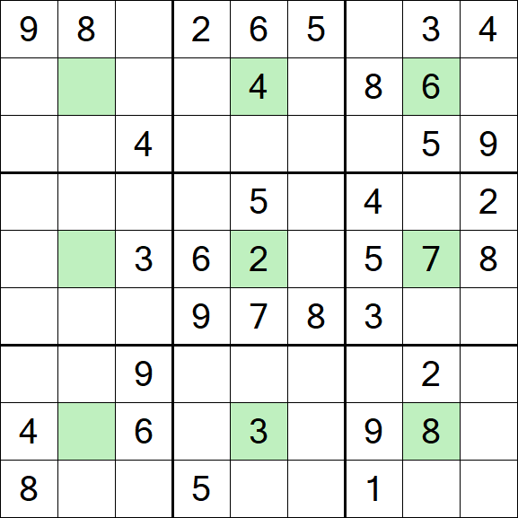 Center Dot Sudoku - Medium