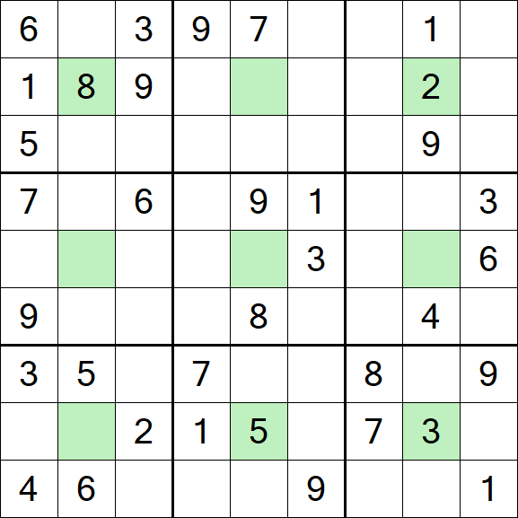 Center Dot Sudoku - Medium